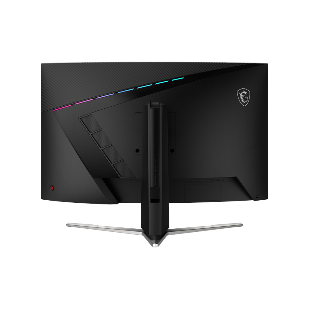 A large main feature product image of MSI MPG 325CQRXF - 32" Curved 1440p 280Hz 0.5ms Fast VA Gaming Monitor
