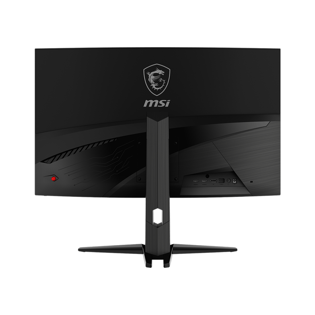 A large main feature product image of MSI MAG 321CUPDF - 32" Curved 4K 2160p 160Hz 0.5ms Fast VA Gaming Monitor