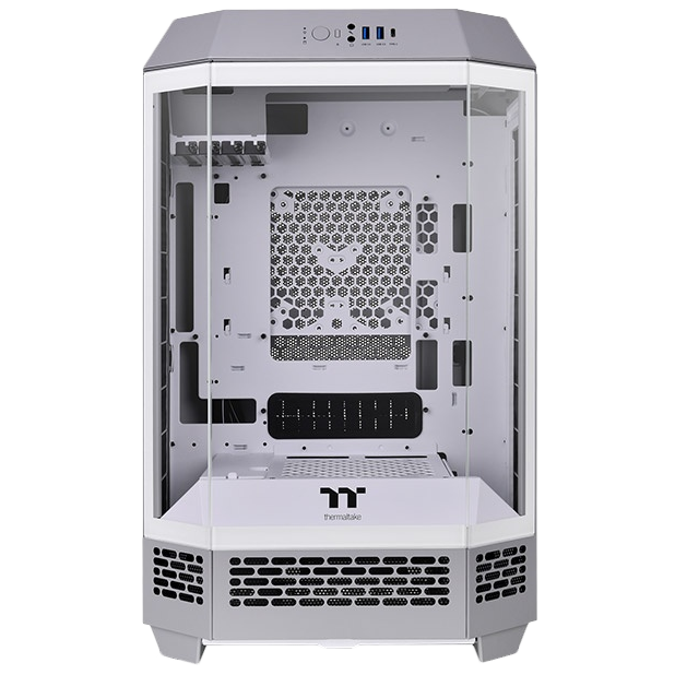 A large main feature product image of Thermaltake The Tower 300 - Micro Tower Case (Limestone)