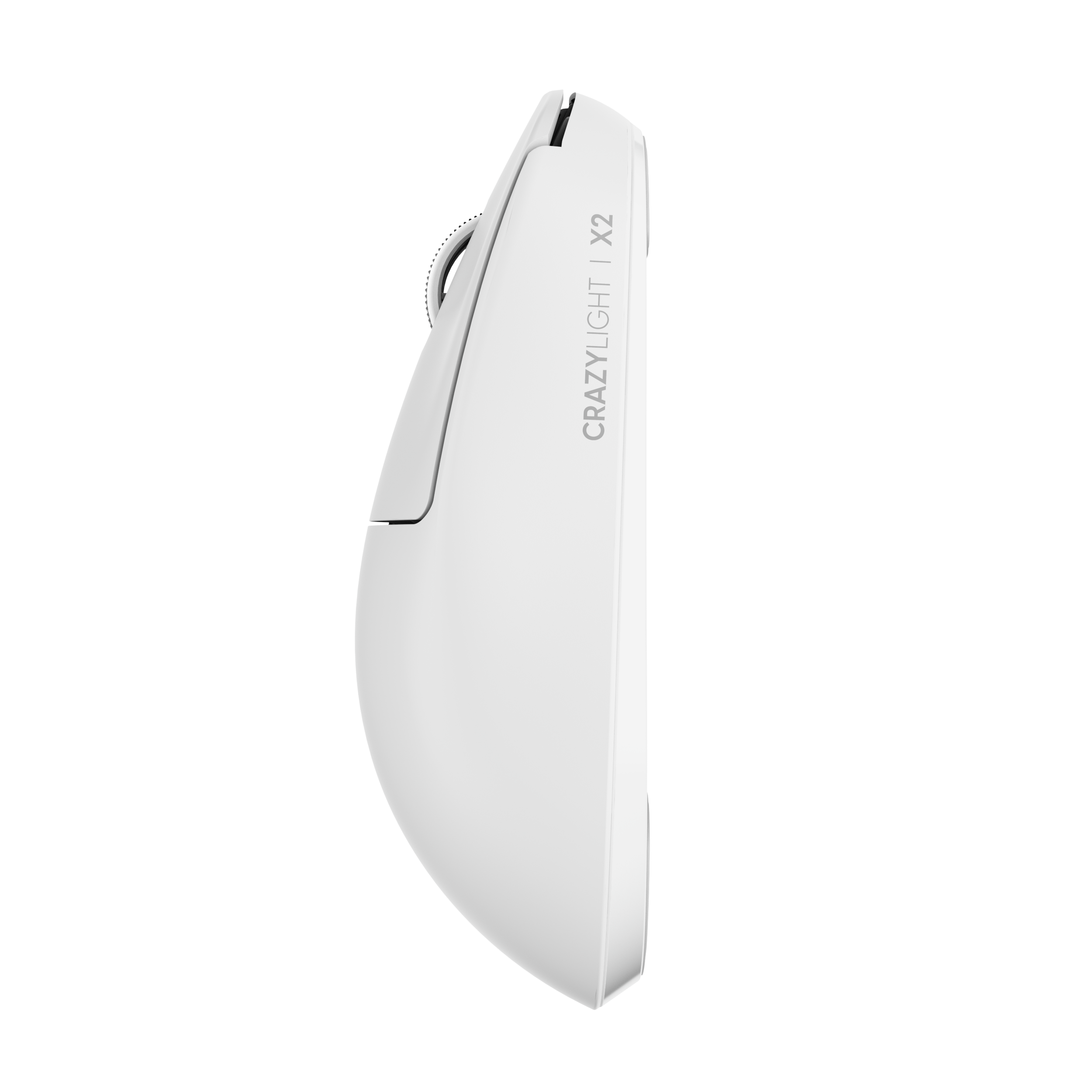A large main feature product image of Pulsar X2 CrazyLight - 35g Ultra-Lightweight Wireless Gaming Mouse (Uyuni White)