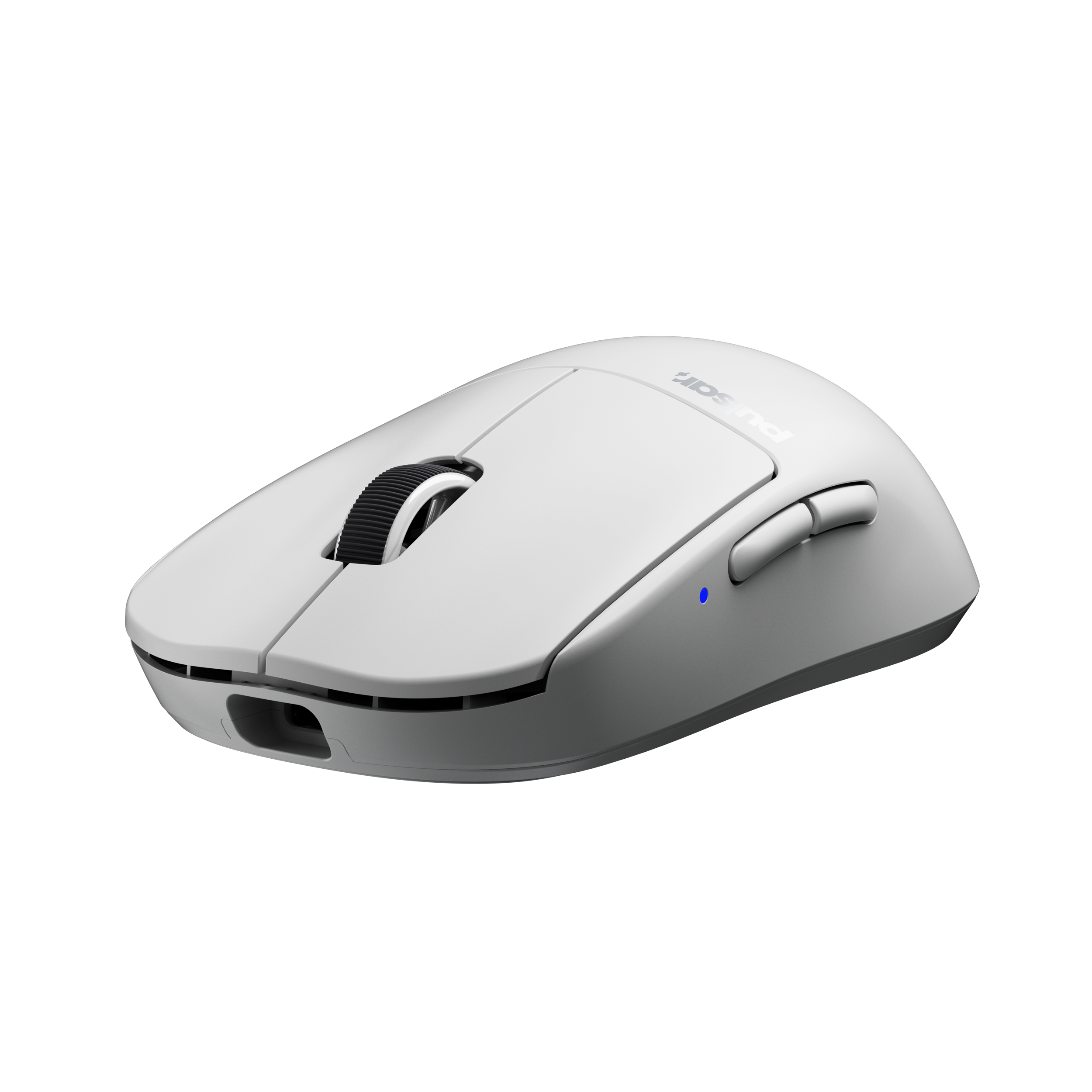 A large main feature product image of Pulsar X2A v3 - Ambidextrous 56g Lightweight Wireless Gaming Mouse (White)