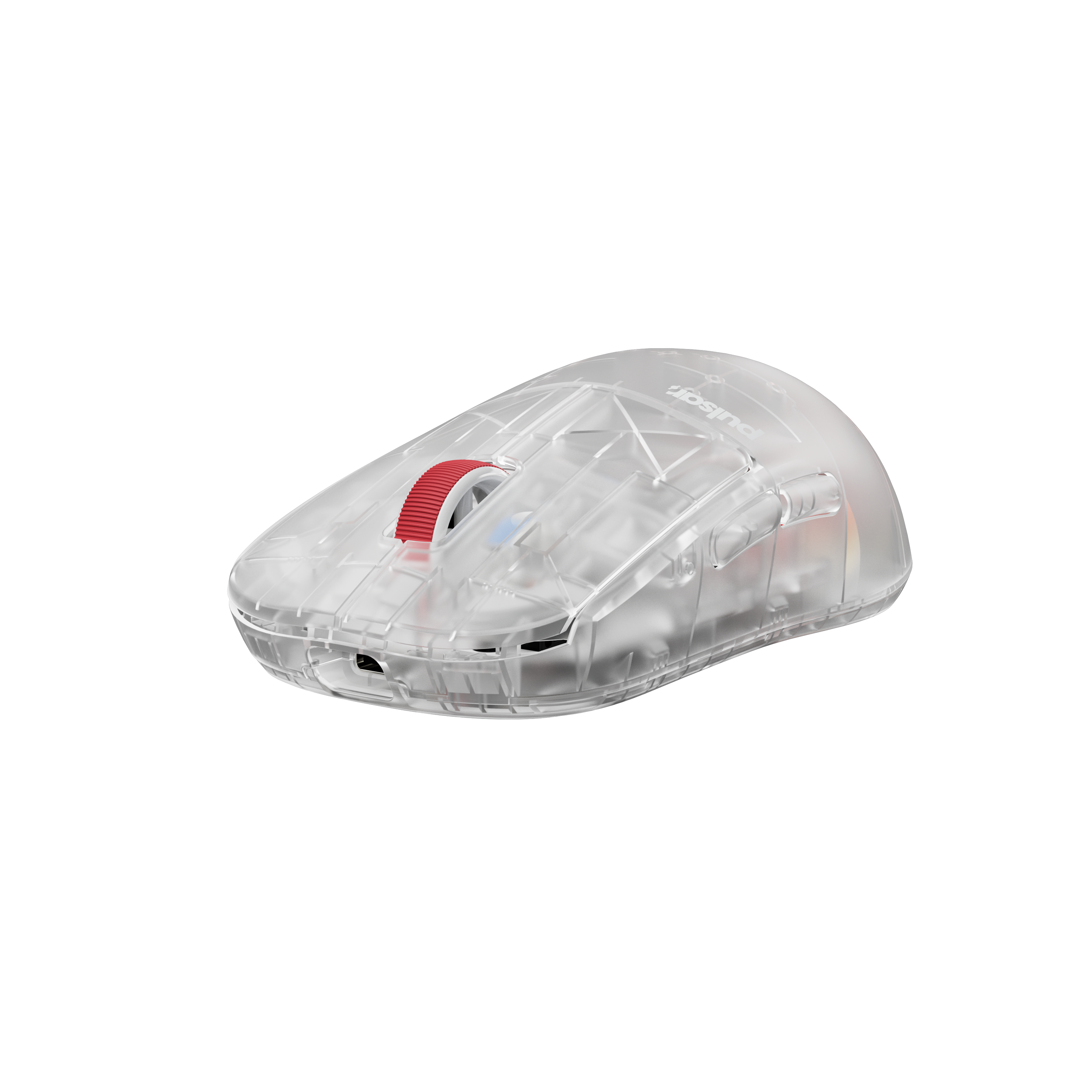 A large main feature product image of Pulsar X2H Mini - 52g Lightweight Wireless Gaming Mouse (Super Clear Edition)