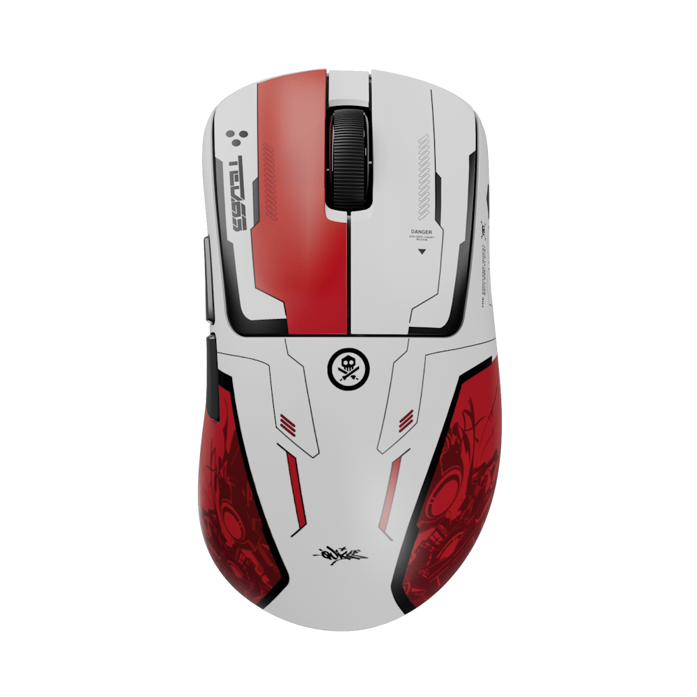 A large main feature product image of Pulsar Xlite v4 Mini - 52g Lightweight Wireless Gaming Mouse (Quiccs Limited Edition)