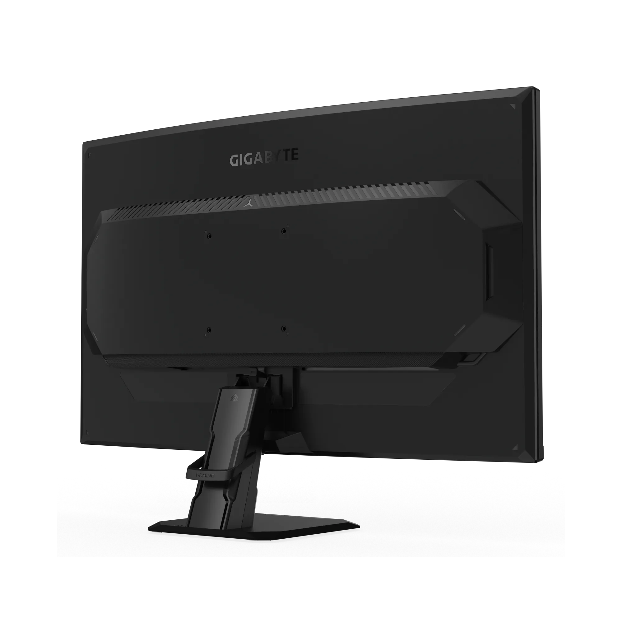 A large main feature product image of Gigabyte GS27QCA - 27" Curved 1440p 180Hz VA Gaming Monitor