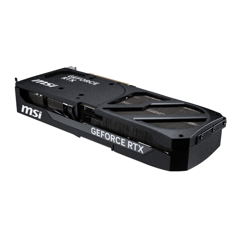 A large main feature product image of MSI GeForce RTX 5070 Ti Shadow 3X OC 16GB GDDR7