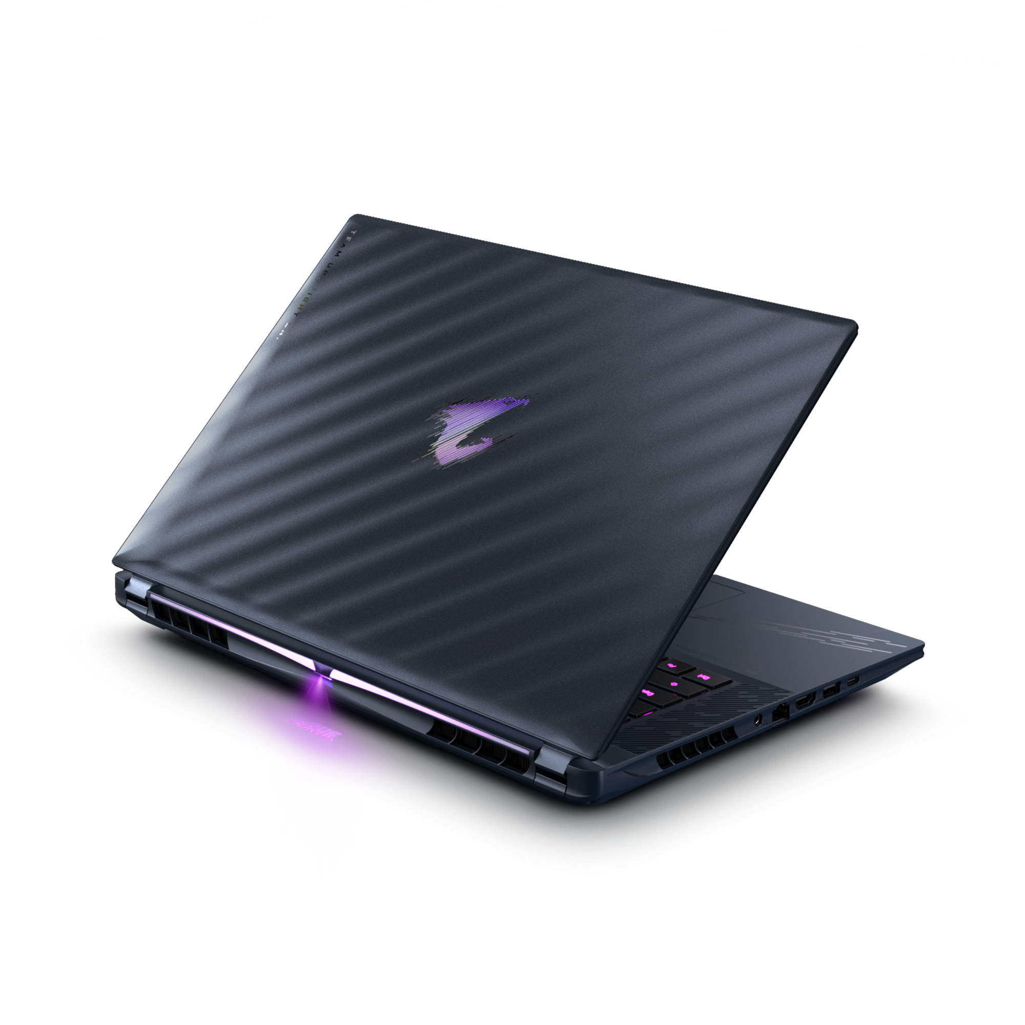 A large main feature product image of Gigabyte AORUS MASTER 16 (BZH) - 16" 240Hz, Ultra 9 275HX, RTX 5090, 32GB/1TB - Win 11 Pro Gaming Notebook