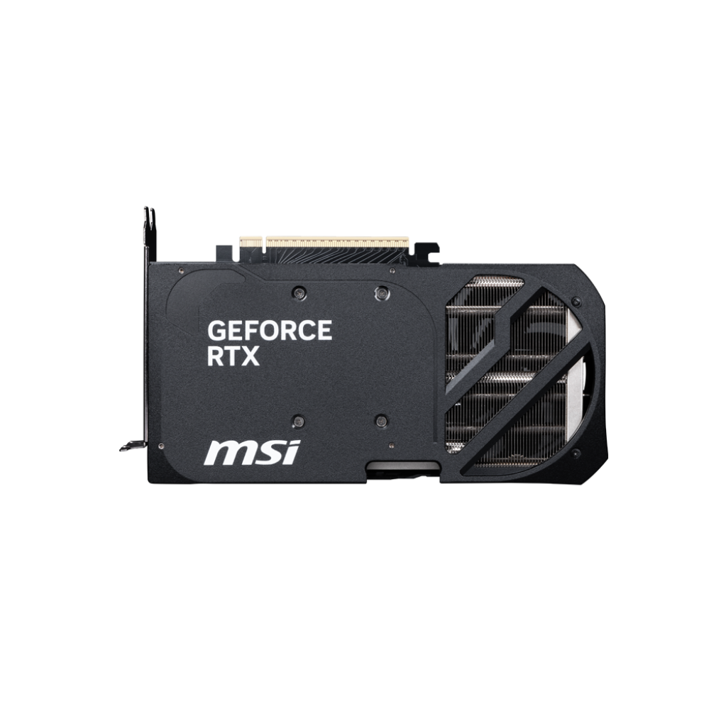 A large main feature product image of MSI GeForce RTX 5070 Shadow 2X OC 12GB GDDR7