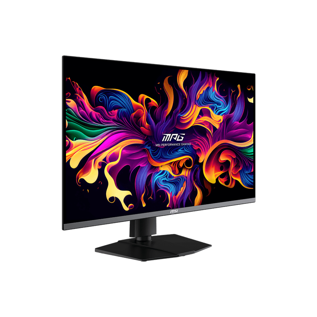 A large main feature product image of MSI MPG 322URX QD-OLED - 32" 4K 2160p 240Hz 0.03ms QD-OLED Gaming Monitor
