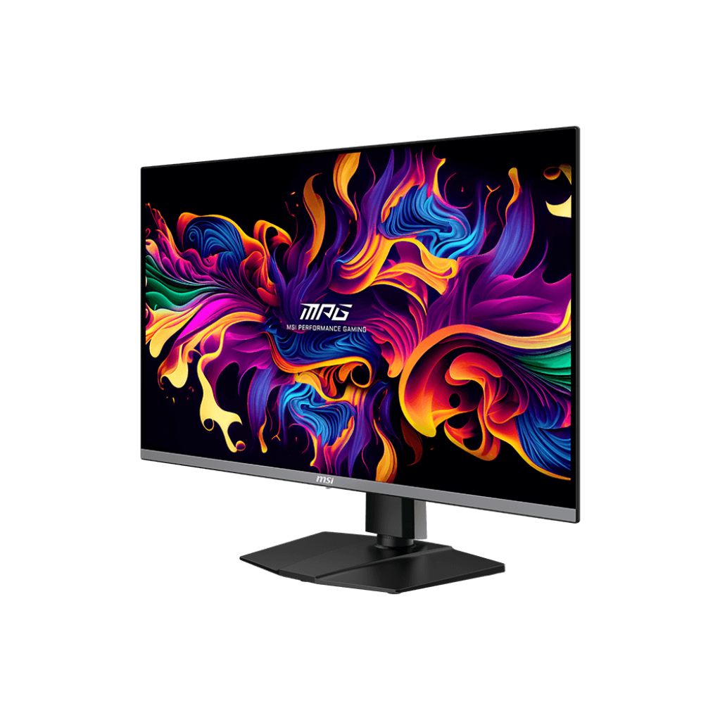 A large main feature product image of MSI MPG 322URX QD-OLED - 32" 4K 2160p 240Hz 0.03ms QD-OLED Gaming Monitor