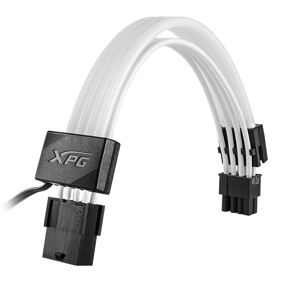 A large main feature product image of ADATA XPG Prime 8-Pin ARGB Extension Cable