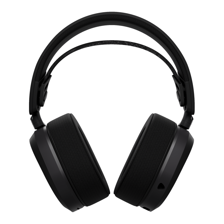 A large main feature product image of ASUS ROG Pelta Wireless Gaming Headset