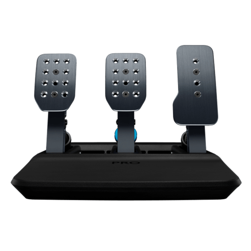 A large main feature product image of Logitech G PRO Racing Pedals
