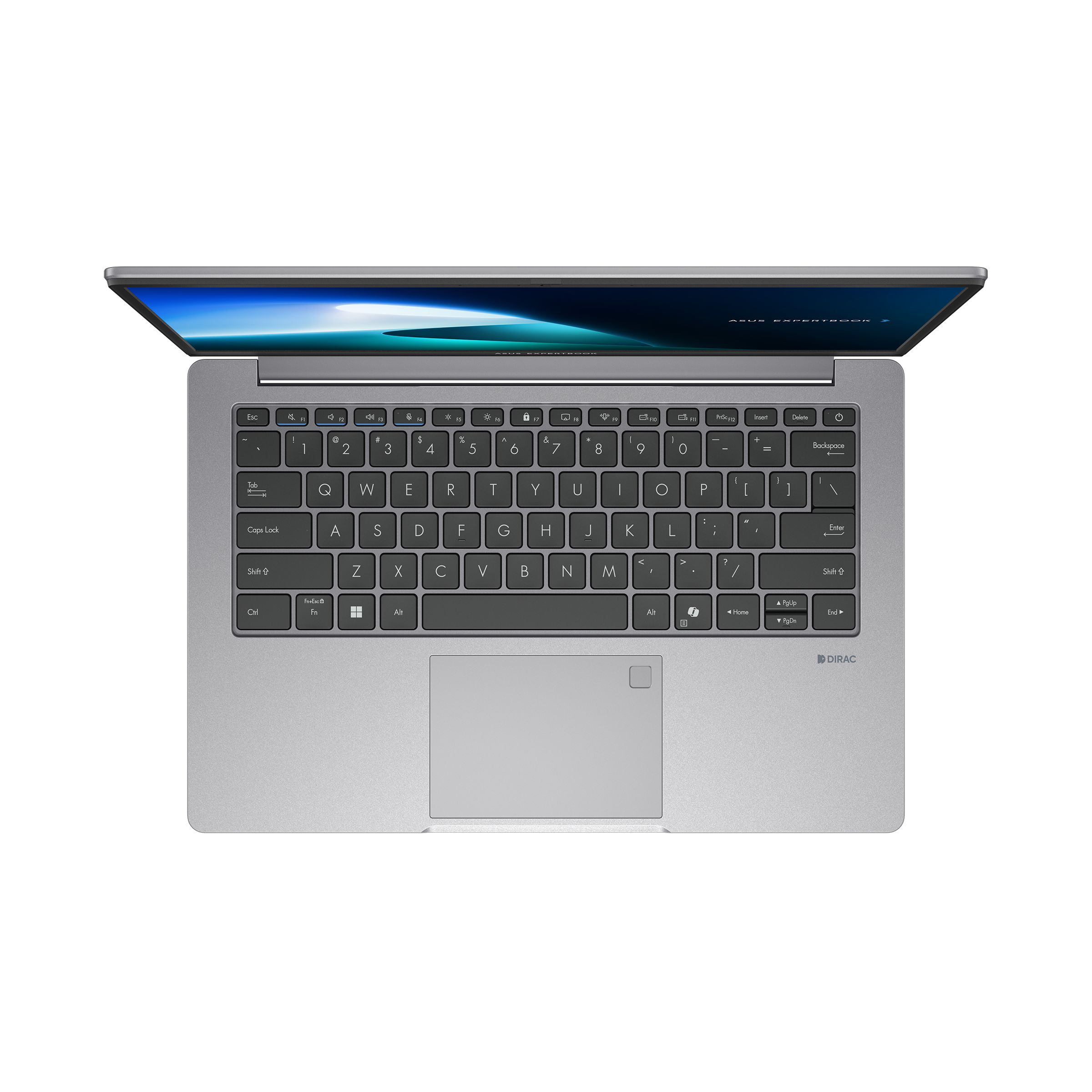 A large main feature product image of ASUS ExpertBook P1 (P1403) - 14" i7-13620H, 16GB/512GB - Win 11 Pro Notebook