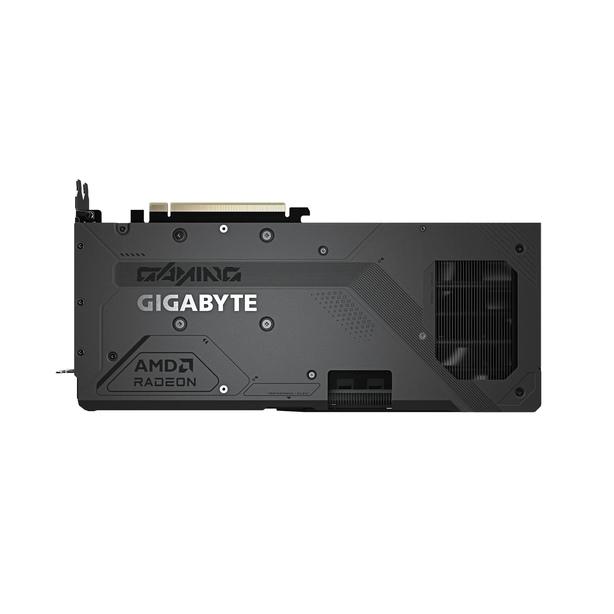 A large main feature product image of Gigabyte Radeon RX 9070 Gaming OC 16GB GDDR6