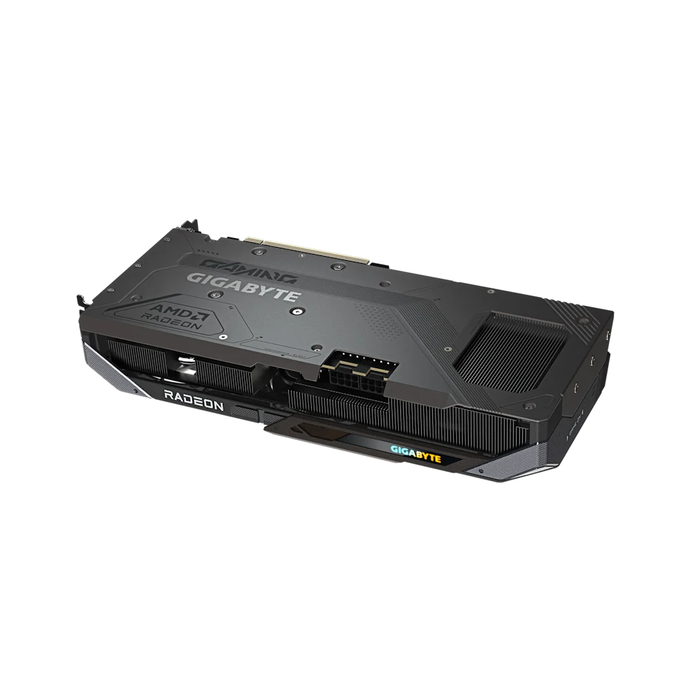 A large main feature product image of Gigabyte Radeon RX 9070 Gaming OC 16GB GDDR6