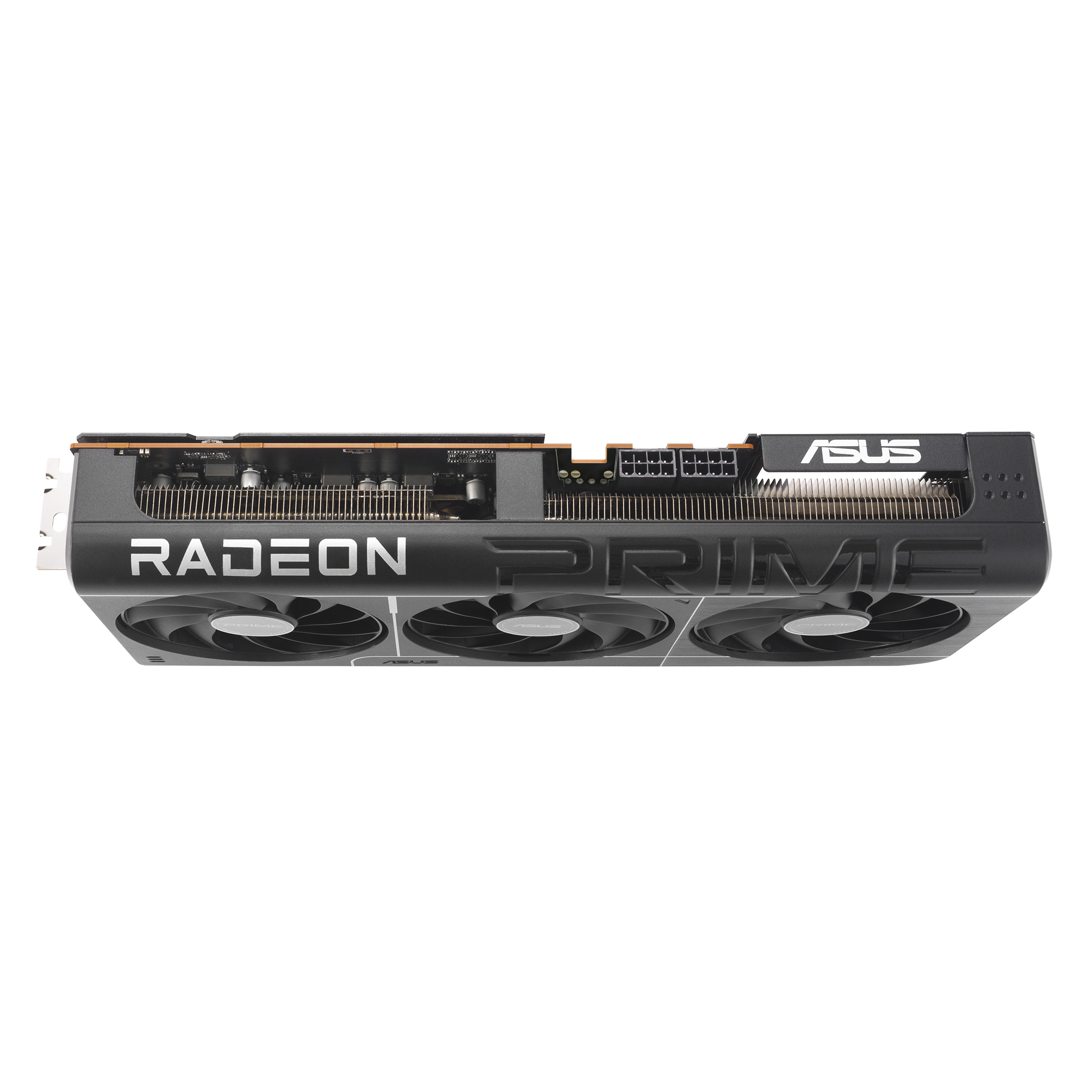 A large main feature product image of ASUS Radeon RX 9070 Prime OC 16GB GDDR6