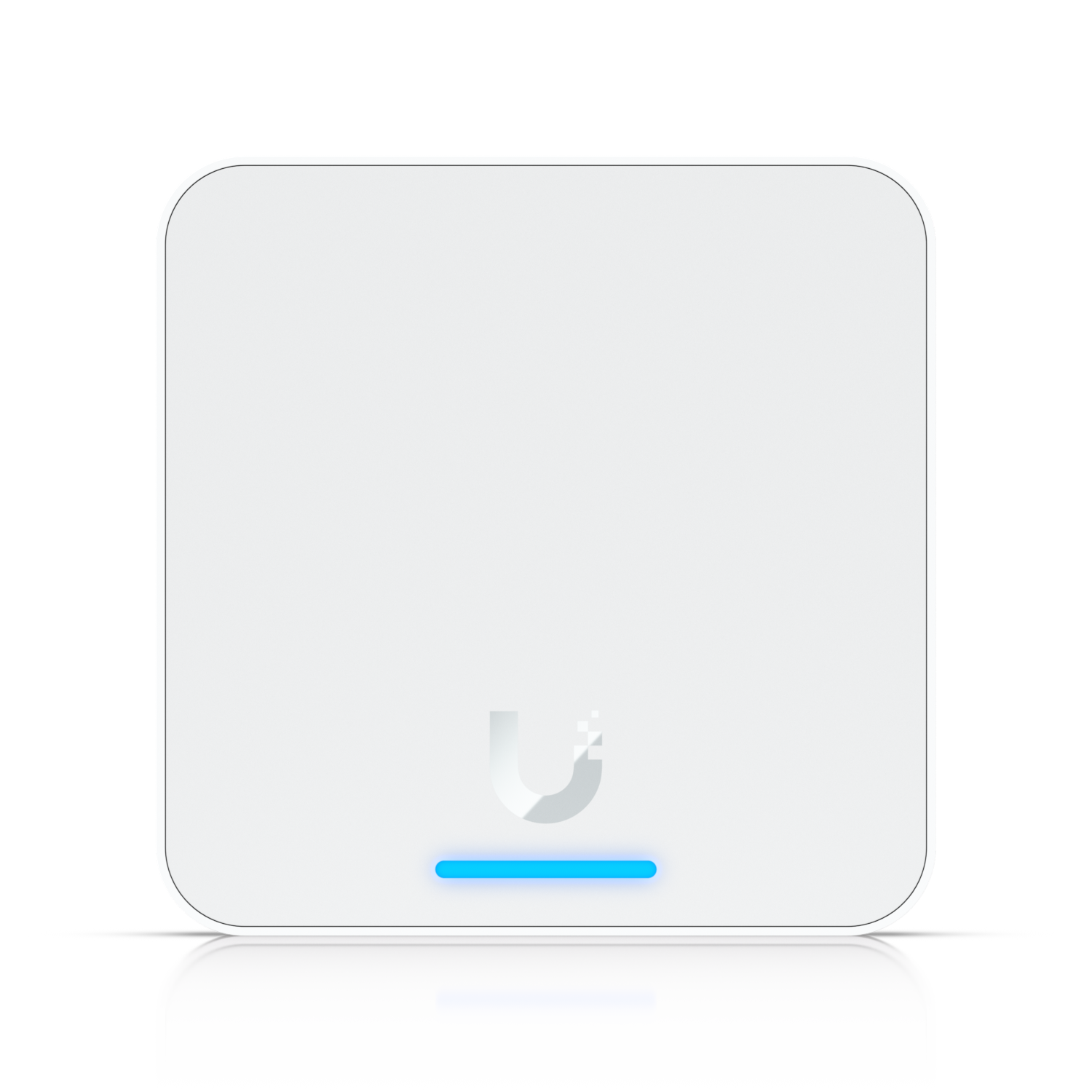 A large main feature product image of Ubiquiti UniFi Reader Flex (White)
