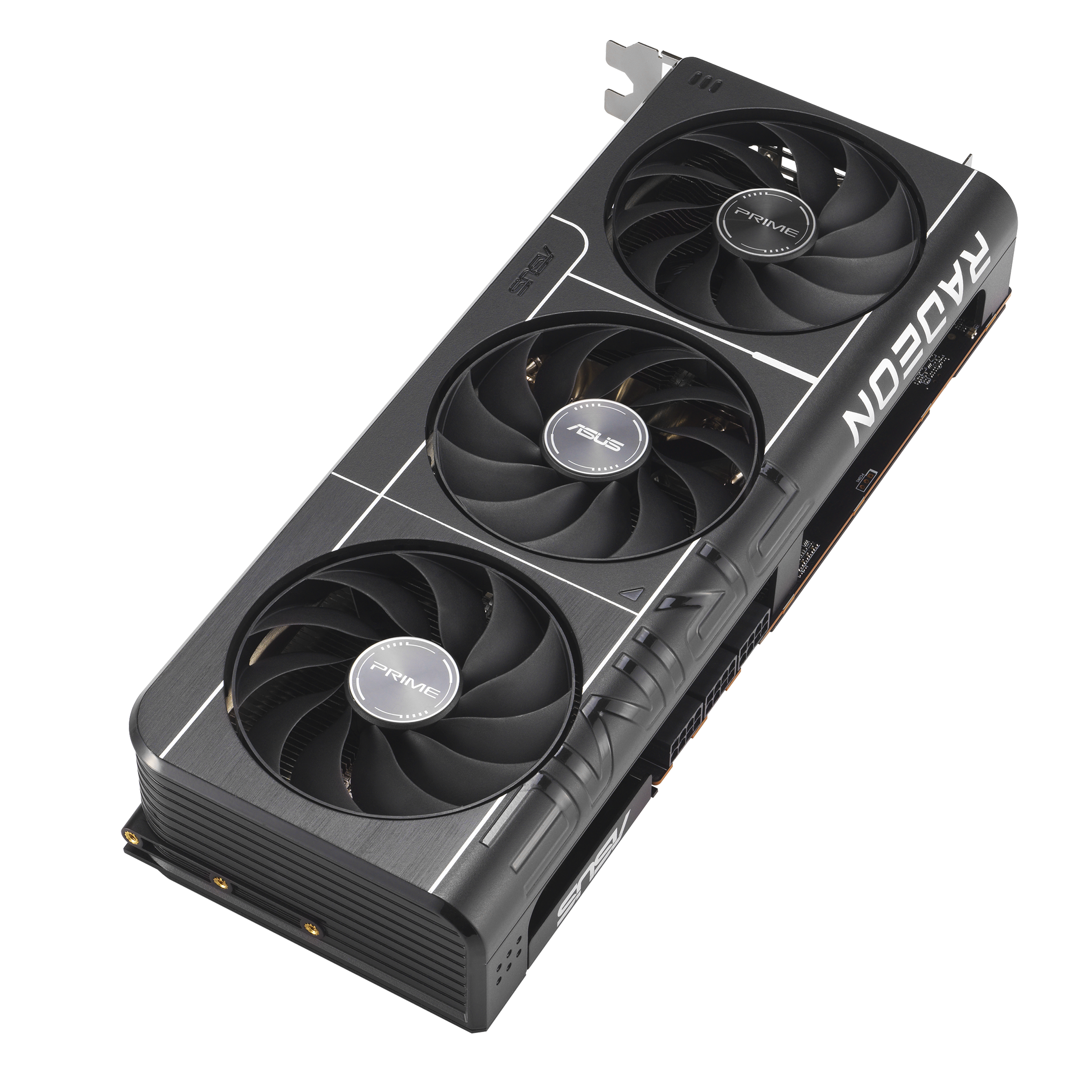 A large main feature product image of ASUS Radeon RX 9070 XT Prime OC 16GB GDDR6