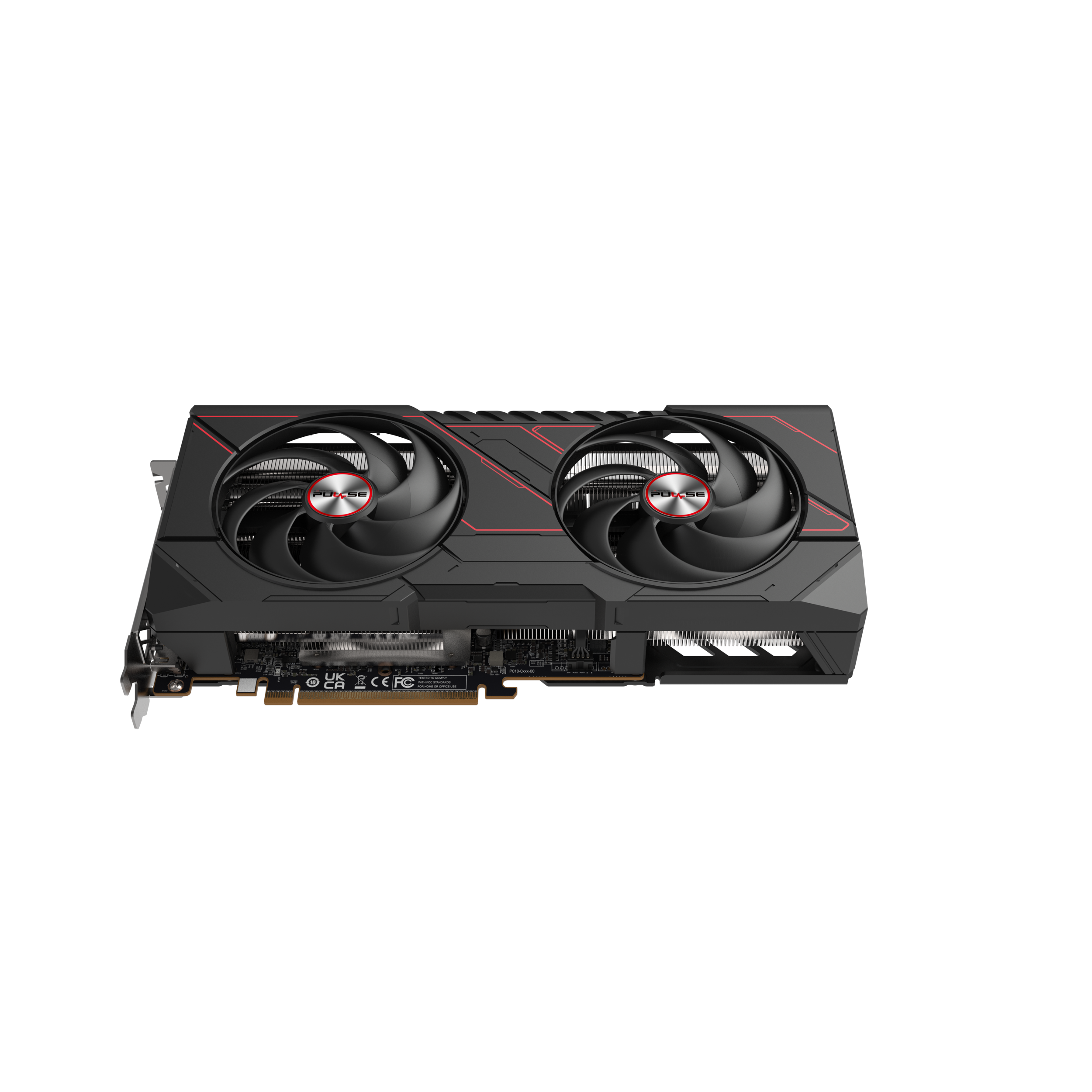 A large main feature product image of SAPPHIRE PULSE Radeon RX 9070 16GB GDDR6