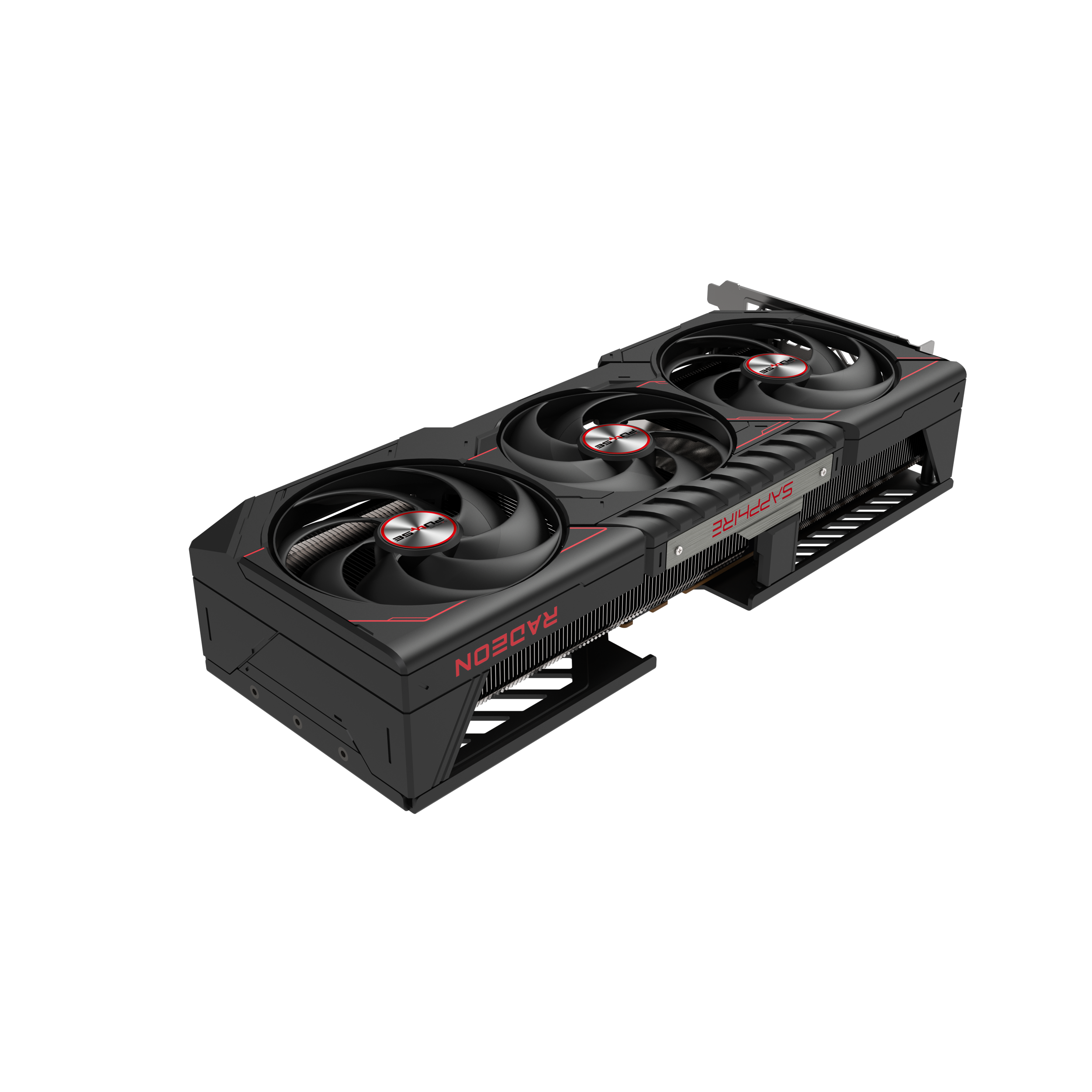 A large main feature product image of SAPPHIRE PULSE Radeon RX 9070 XT 16GB GDDR6