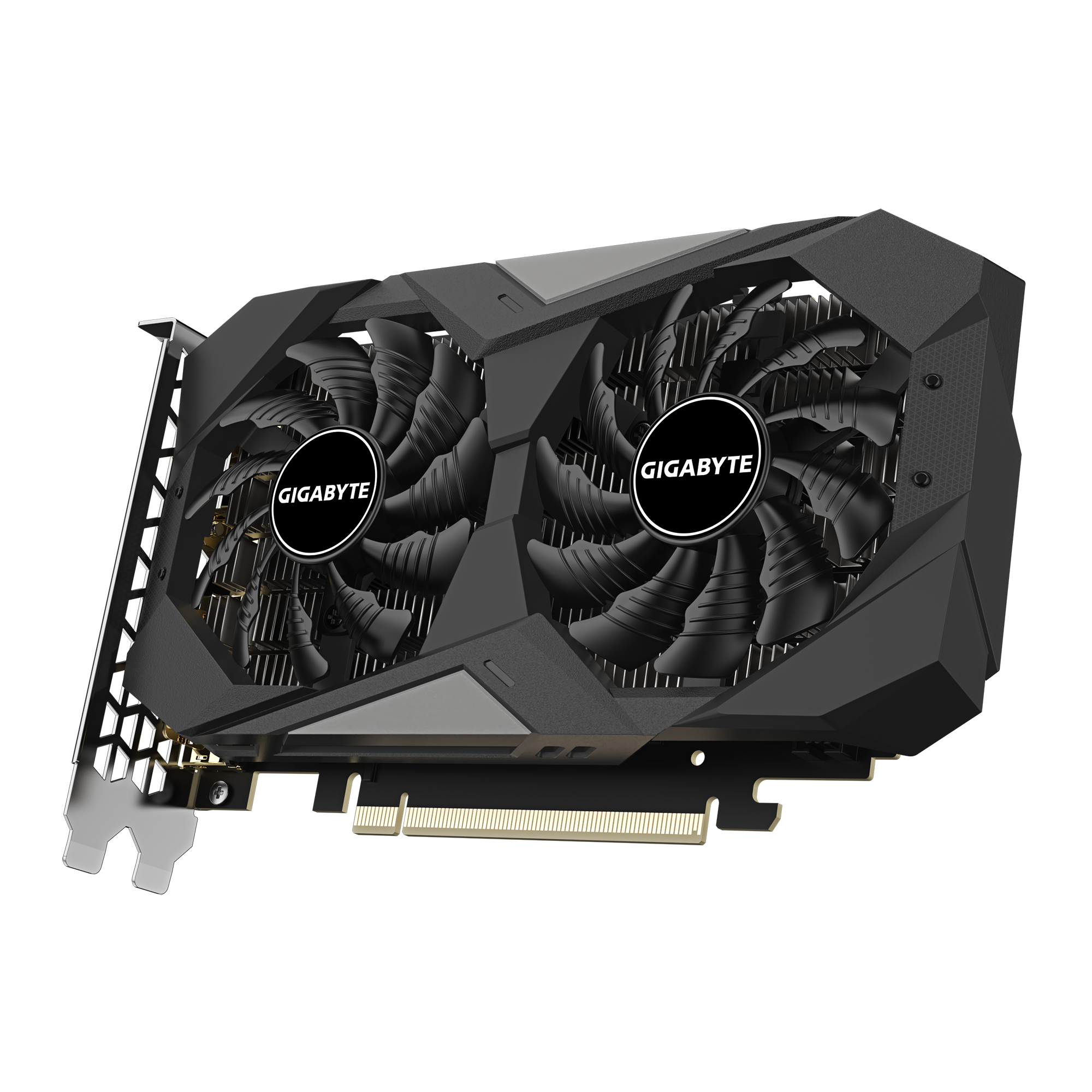 A large main feature product image of Gigabyte GeForce RTX 3050 Windforce OC V2 6GB GDDR6