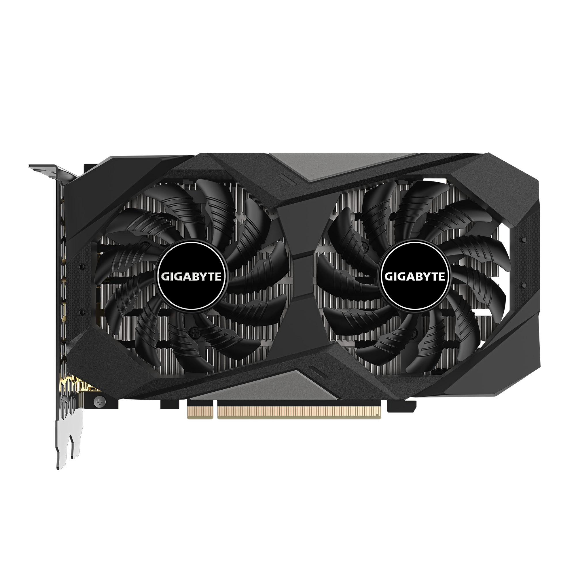A large main feature product image of Gigabyte GeForce RTX 3050 Windforce OC V2 6GB GDDR6
