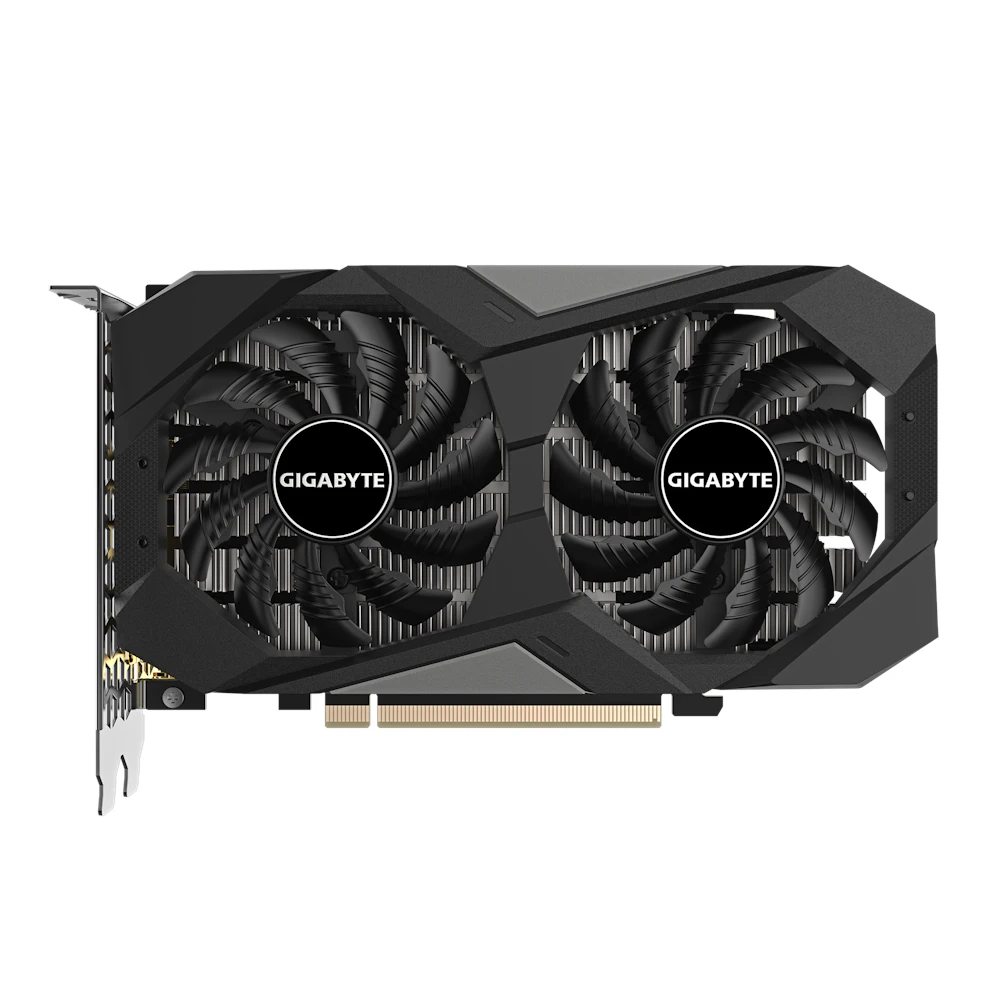 A large main feature product image of Gigabyte GeForce RTX 3050 Windforce OC V2 6GB GDDR6