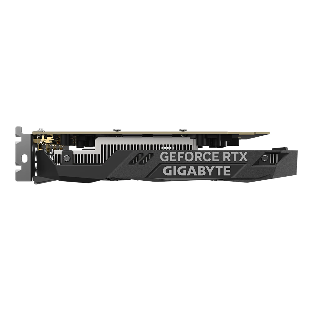 A large main feature product image of Gigabyte GeForce RTX 3050 Windforce OC V2 6GB GDDR6