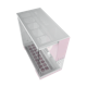 A small tile product image of Geometric Future Model 5 - Mid Tower Glass Case (White/Pink)