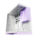 A product image of Geometric Future Model 5 - Mid Tower Glass Case (White/Purple)
