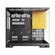 A small tile product image of Geometric Future Model 5 - Mid Tower Glass Case (Black/Yellow)