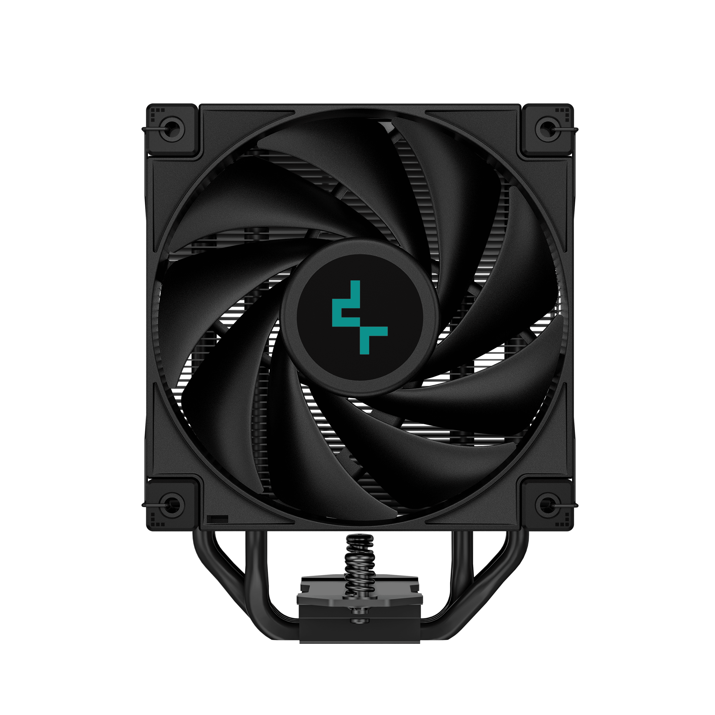 A large main feature product image of DeepCool AK400 ZERO DARK PLUS CPU Cooler