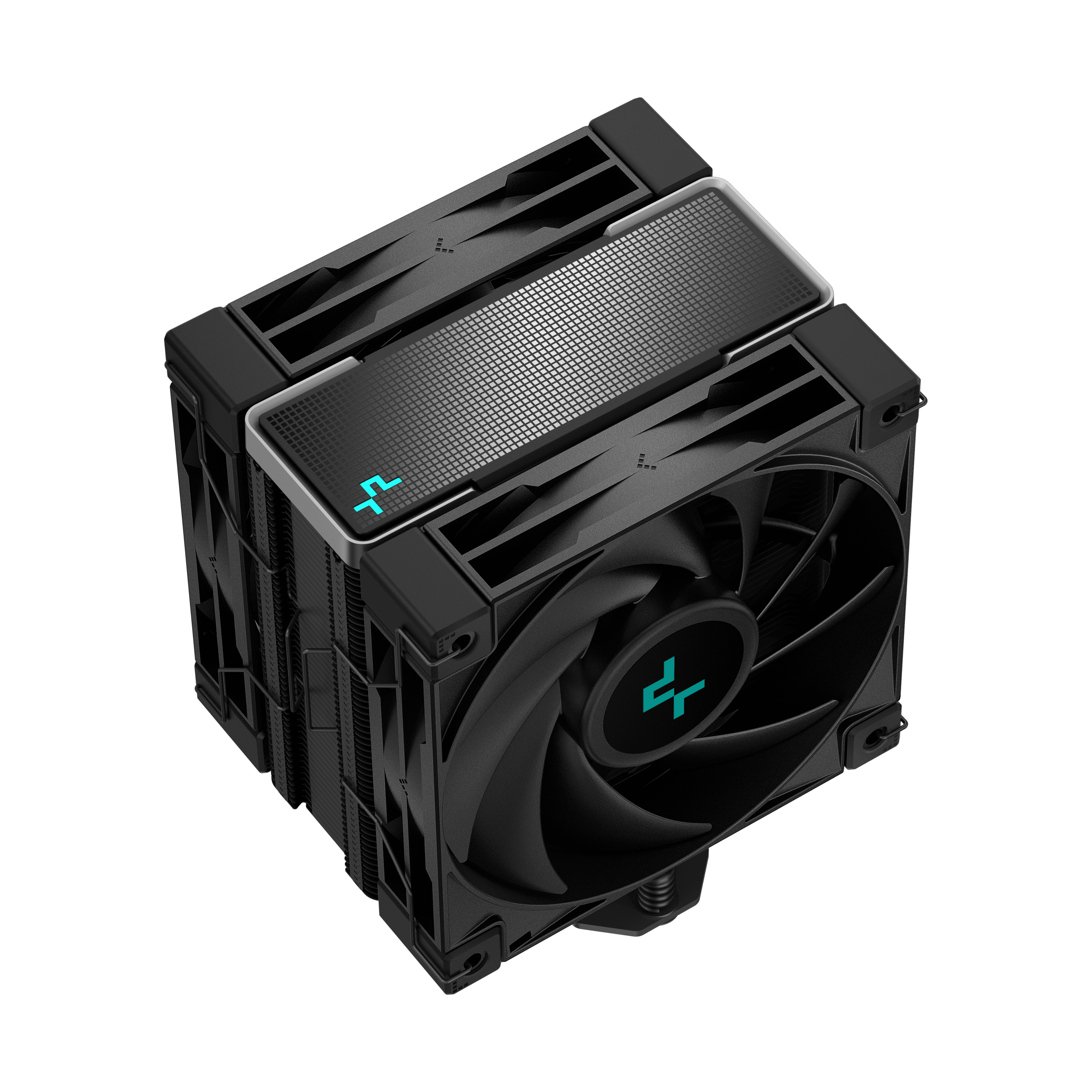 A large main feature product image of DeepCool AK400 ZERO DARK PLUS CPU Cooler