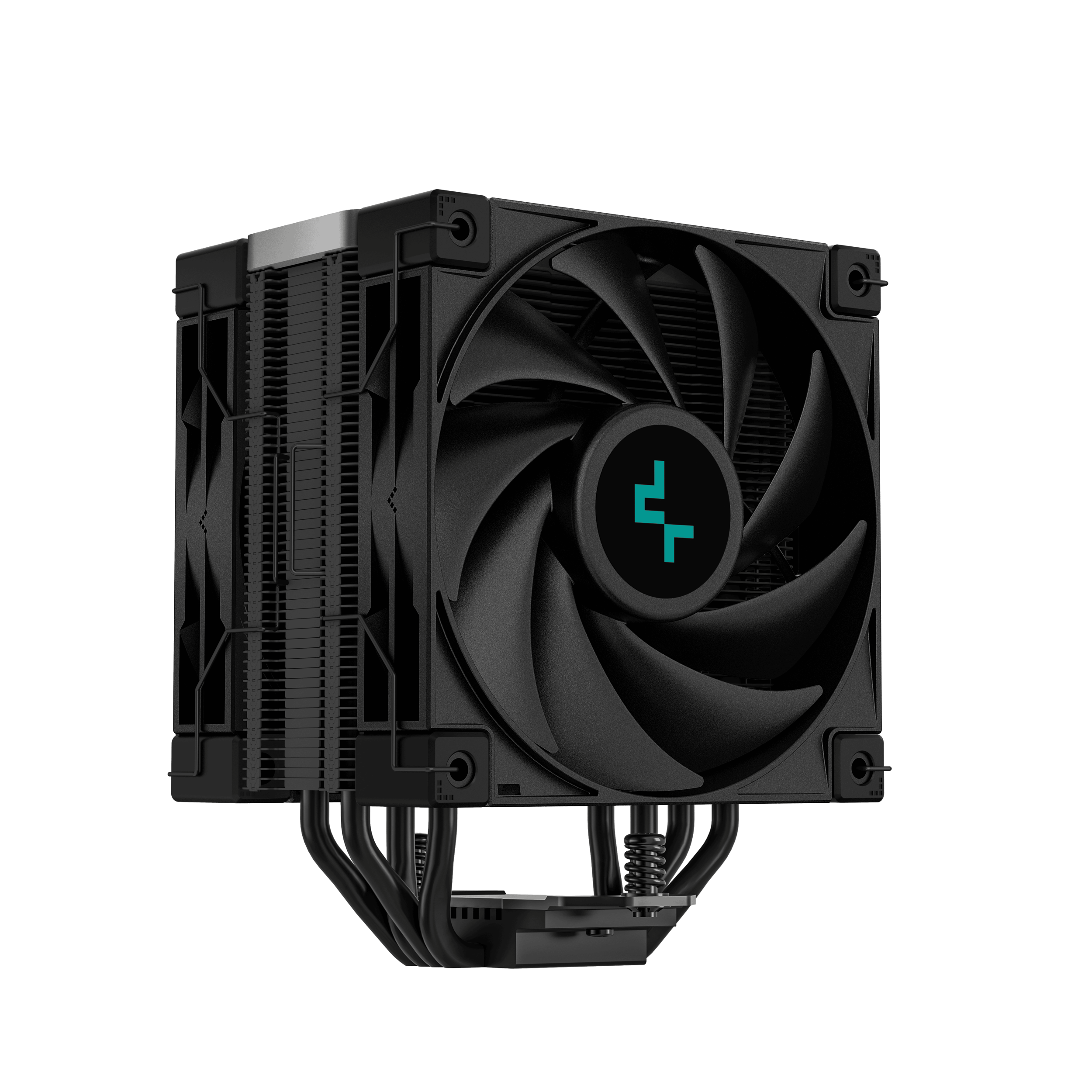 A large main feature product image of DeepCool AK400 ZERO DARK PLUS CPU Cooler