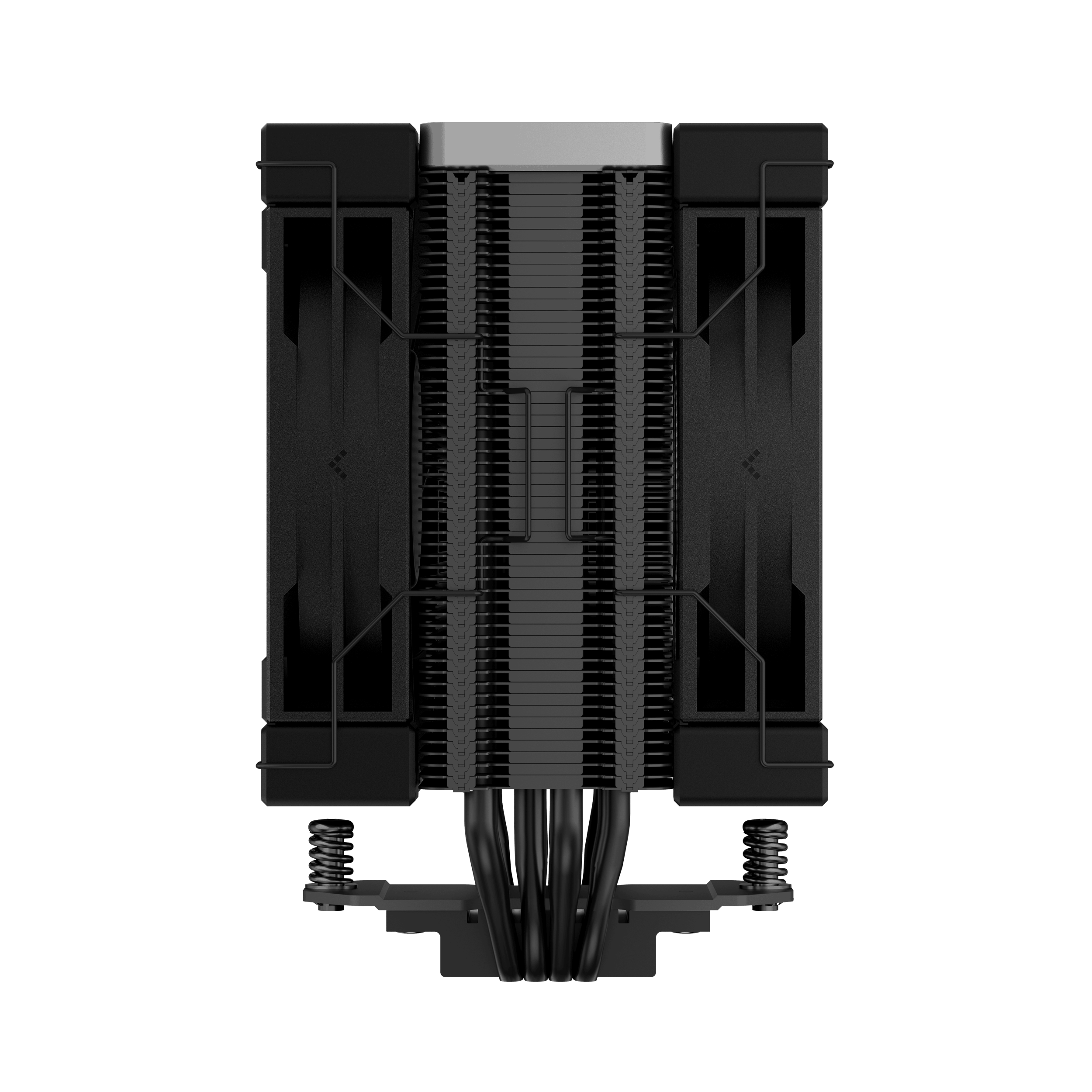 A large main feature product image of DeepCool AK400 ZERO DARK PLUS CPU Cooler