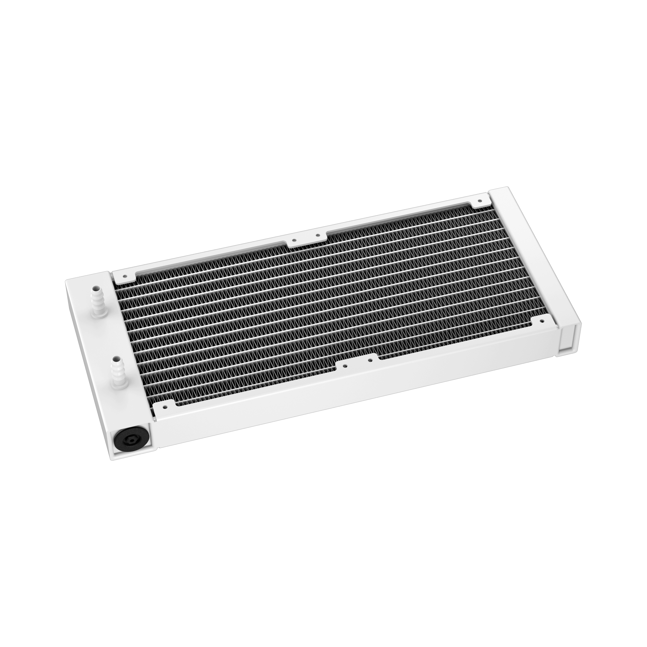 A large main feature product image of DeepCool LT240 ARGB AIO Liquid CPU Cooler (White)