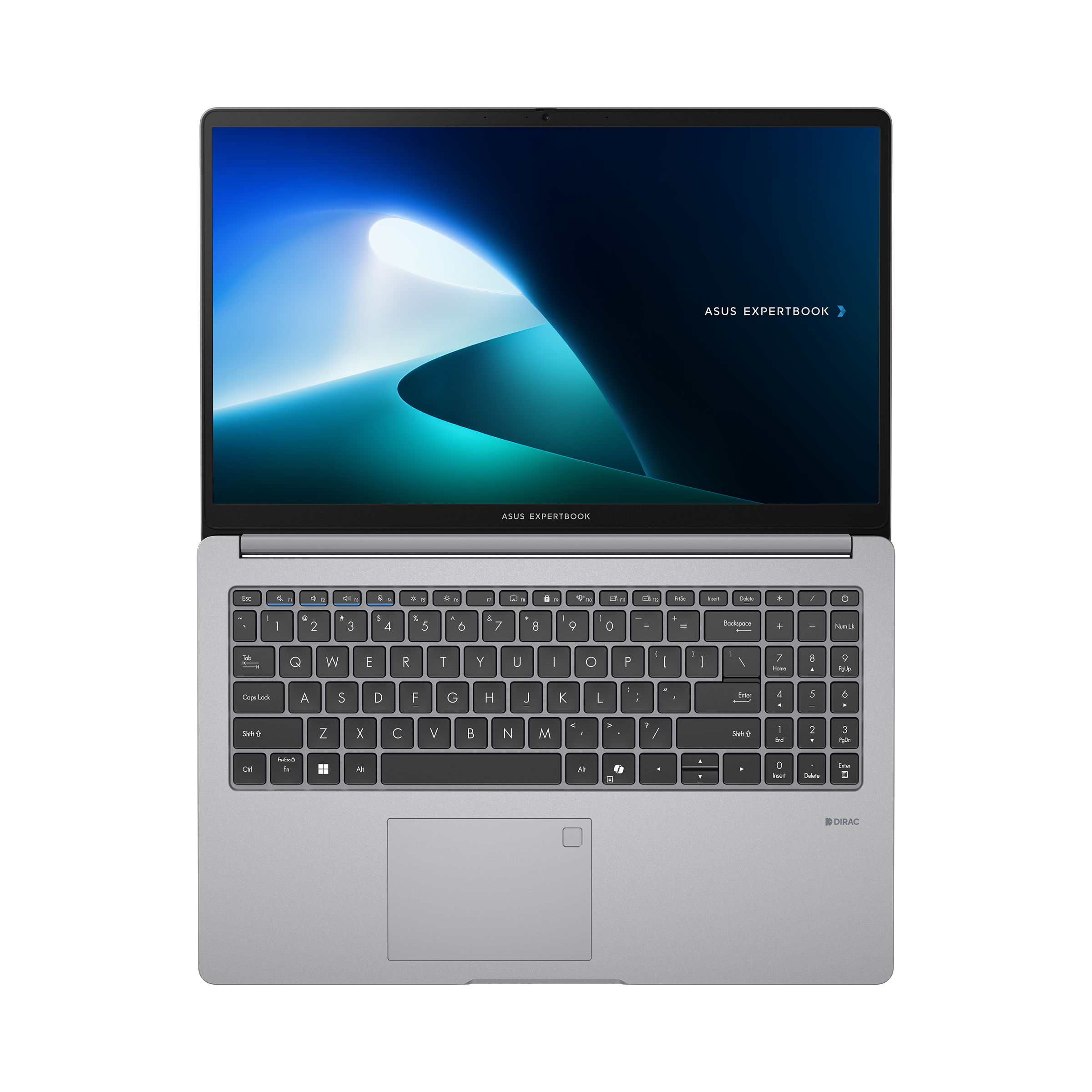 A large main feature product image of ASUS ExpertBook P1 (P1503) - 15.6" i7-13620H, 16GB/512GB - Win 11 Pro Notebook