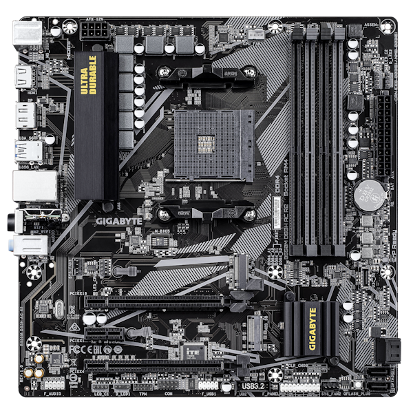 Gigabyte B450m Ds3h V2 Ultra Durable Am4 B450m Ds3h V2 Motherboard - Main Image