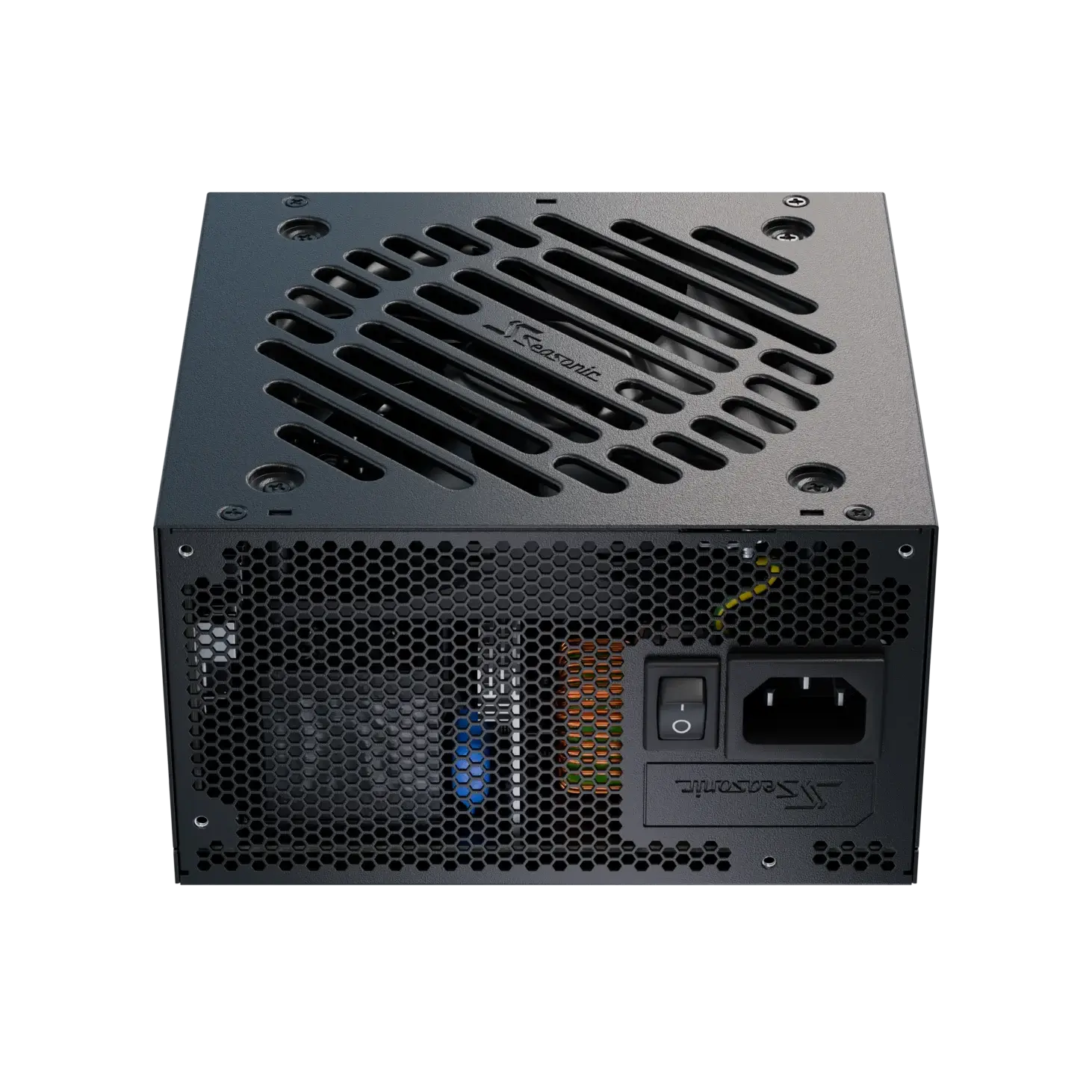 A large main feature product image of Seasonic CORE GX 750W Gold PCIe 5.1 ATX 3.1 Modular PSU