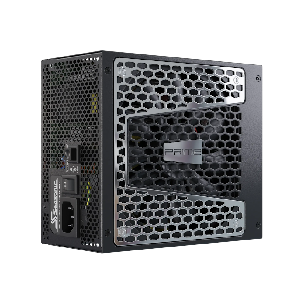 A large main feature product image of Seasonic PRIME GX 1000W Gold ATX Modular PSU