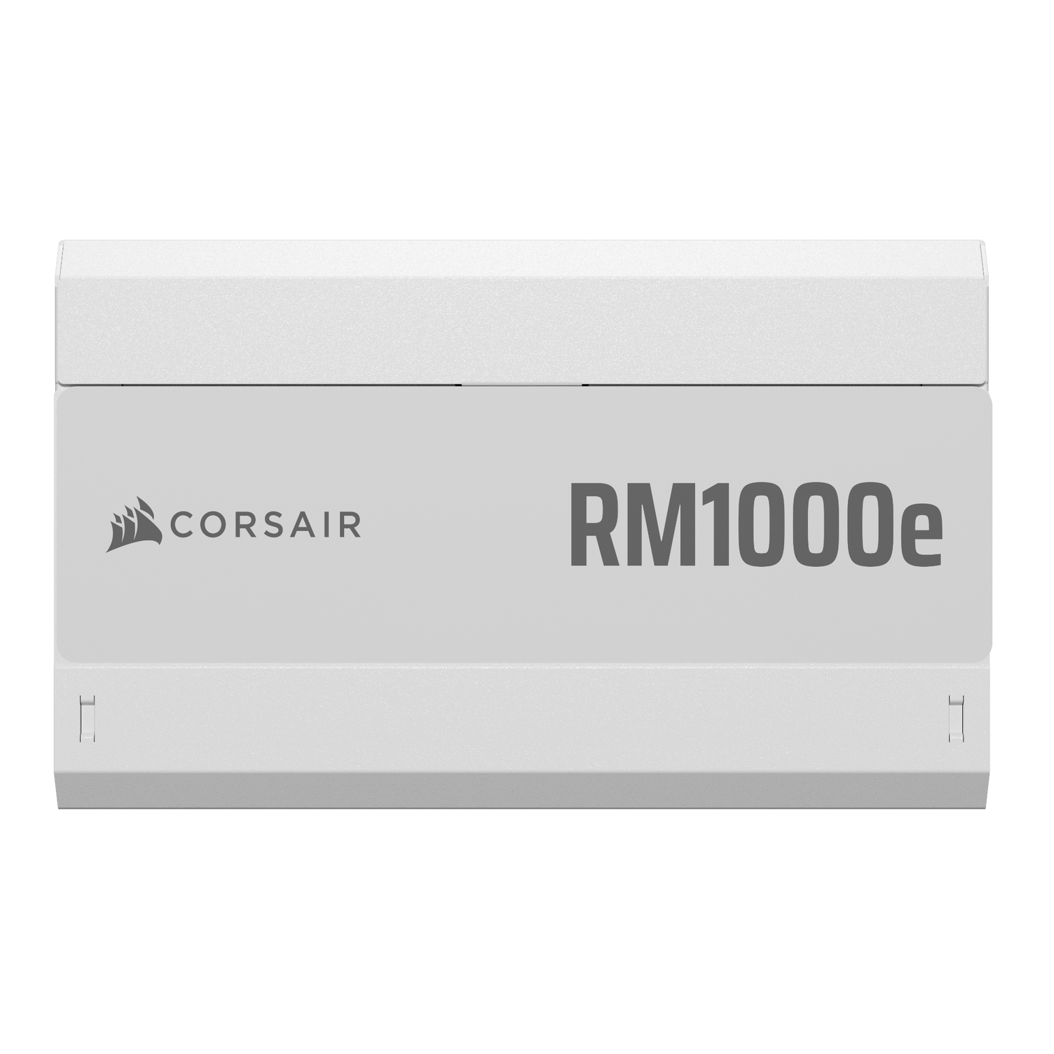 A large main feature product image of Corsair RM1000e - 1000W Gold ATX 3.1 Modular PSU (White)