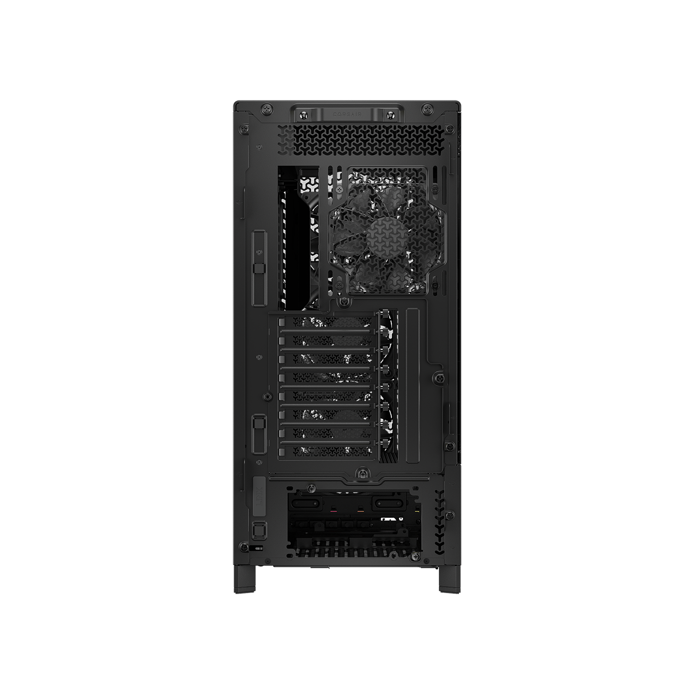 A large main feature product image of Corsair FRAME 5000D RS Modular Mid Tower Case (Black)