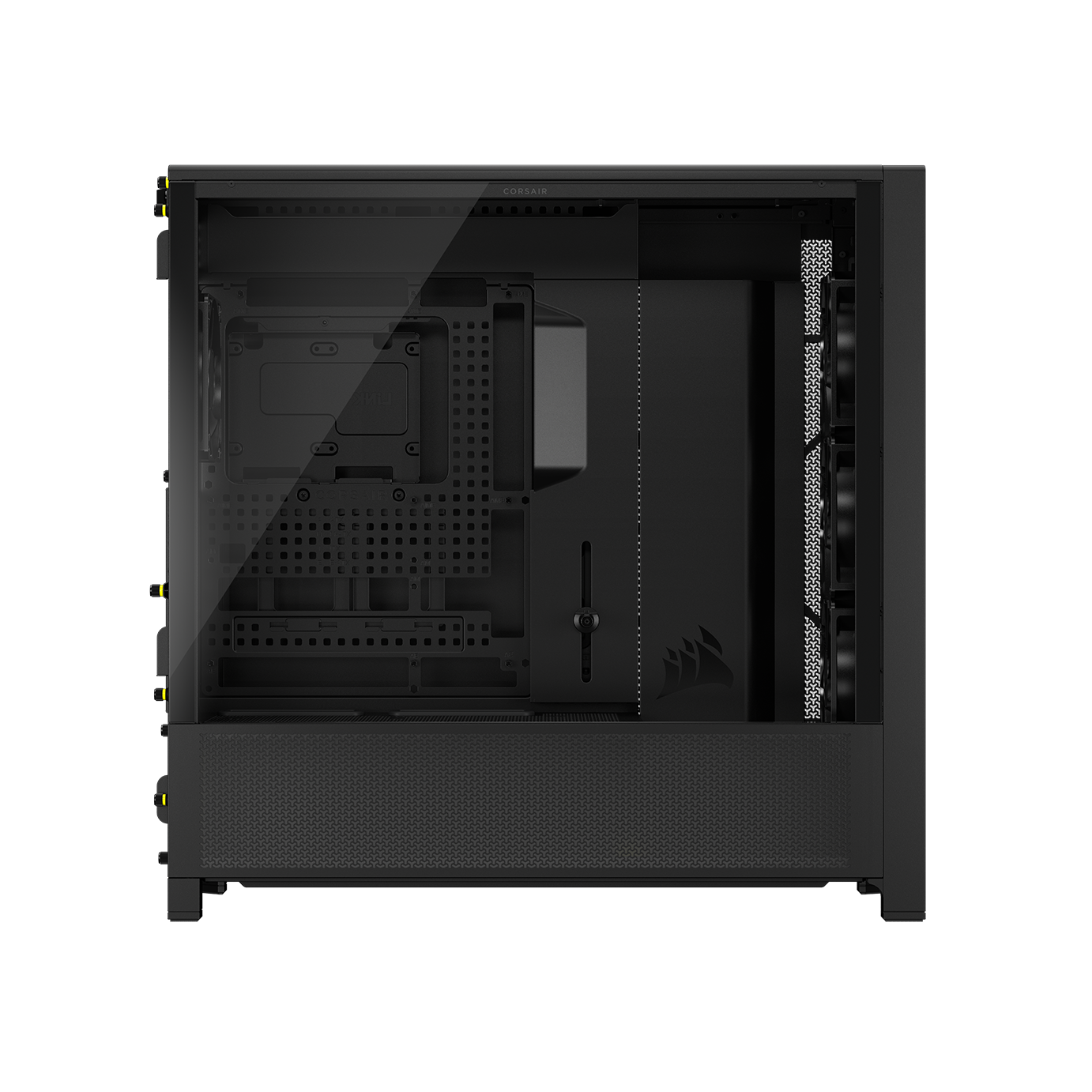 A large main feature product image of Corsair FRAME 5000D RS Modular Mid Tower Case (Black)