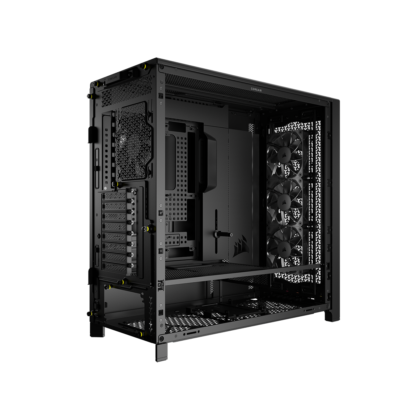 A large main feature product image of Corsair FRAME 5000D RS Modular Mid Tower Case (Black)