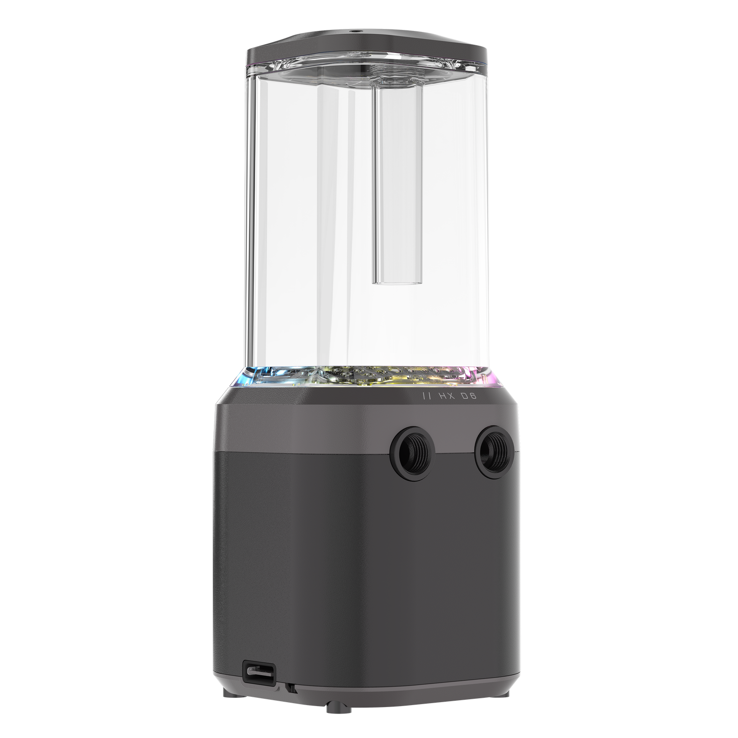 A large main feature product image of Corsair XD6 ELITE RGB Pump/Reservoir Combo (Black)