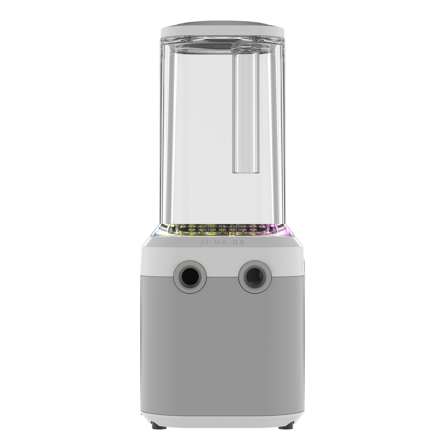 A large main feature product image of Corsair XD6 ELITE RGB Pump/Reservoir Combo (White)