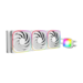 A product image of Geometric Future Eskimo Pro 420mm ARGB AIO Liquid CPU Cooler (White)