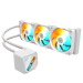 A product image of Gigabyte Gaming 360 360mm AIO Liquid CPU Cooler - White