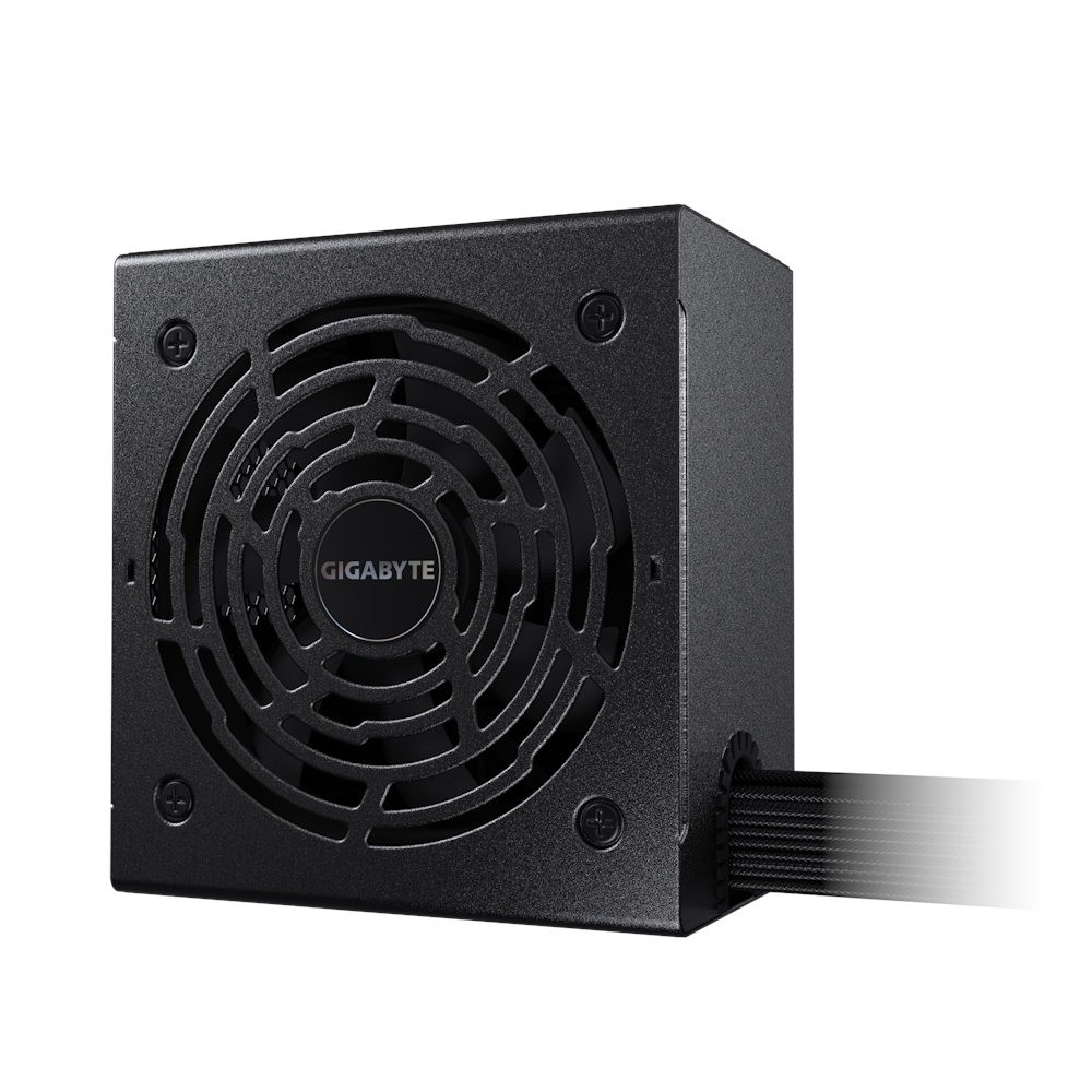 A large main feature product image of Gigabyte P750BS - 750W Bronze ATX PSU
