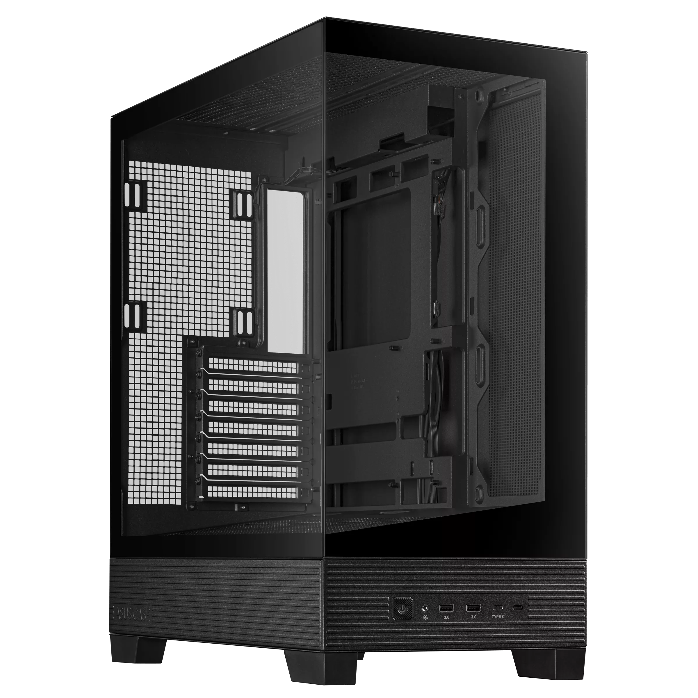 A large main feature product image of ASUS A31 Mid Tower Case - Black